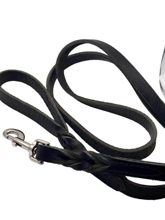 6 ft Leather leashes